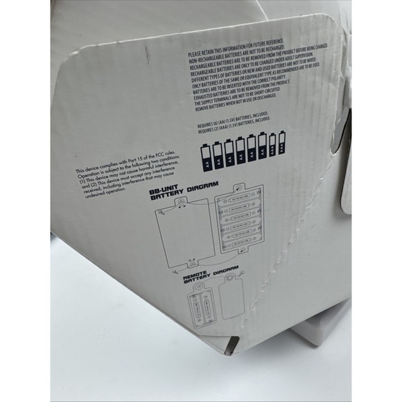 TWO Star Wars Disney BB-unit Robots w/ Remote Controls Red & Blue - Picture 10 of 10